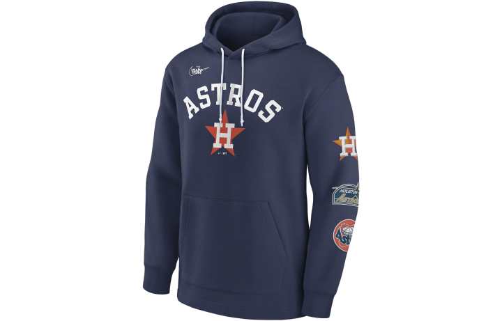 Nike Nike Sweatshirts Men's Blue Hooded Moderate Regular