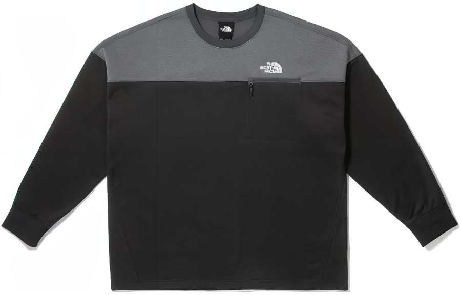 THE NORTH FACE Sweatshirts Men's Black Crew Neck Moderate Other