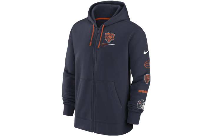 Nike Nike Sweatshirts Men's Blue Hooded Moderate Regular