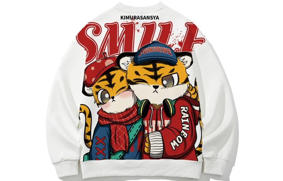 SANSYAS SANSYAS Sweatshirts Unisex Crew Neck Moderate Regular