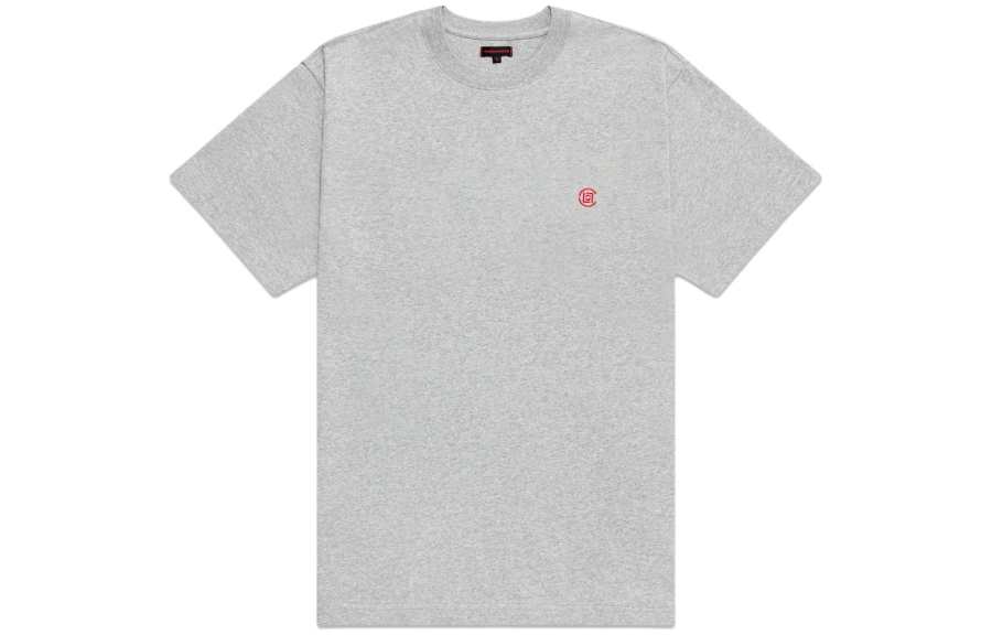 CLOT T Shirts Men's Gray Crew Neck Moderate