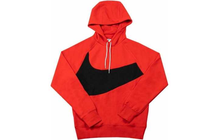 Nike Nike Sweatshirts Men's Red Hooded Moderate Regular