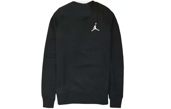 Jordan Jordan Sweatshirts Men's Black Crew Neck Moderate Regular