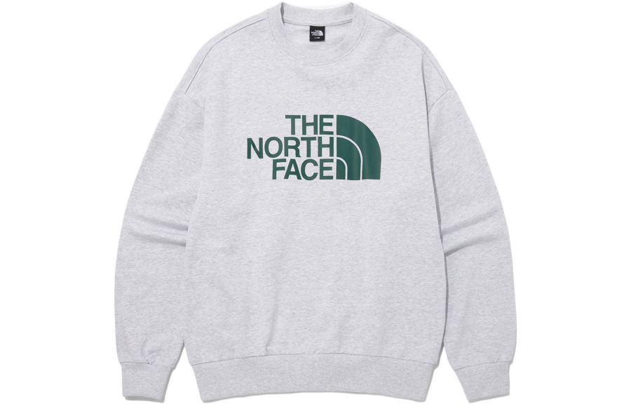 THE NORTH FACE Sweatshirts Men's Gray Crew Neck Moderate Regular
