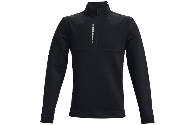 Under Armour Storm Sweatshirts Men's Black Stand Collar Moderate Regular