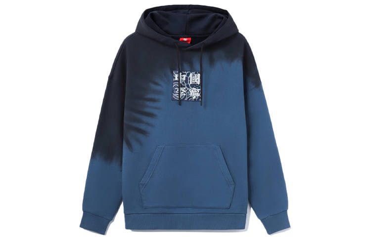 Li-Ning Li Ning Sweatshirts Unisex Blue Hooded Moderate Other