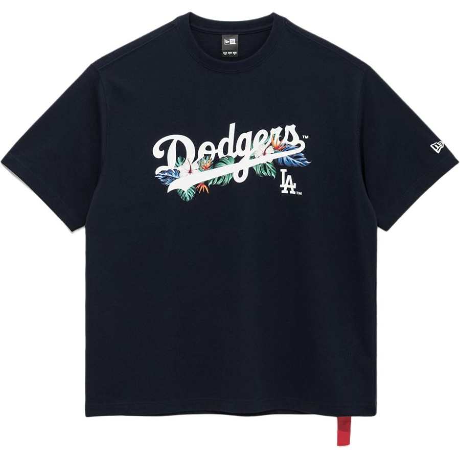 New Era T Shirts Unisex Blue Crew Neck