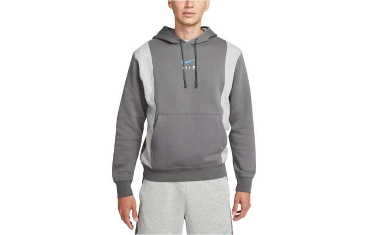 Nike Nike Sweatshirts Men's Iron Gray Hooded Moderate Regular