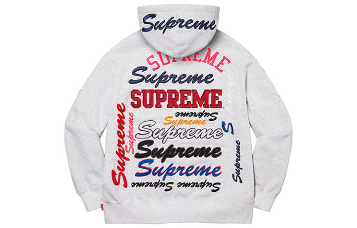 Supreme Supreme Multi Logo Hooded Sweatshirt