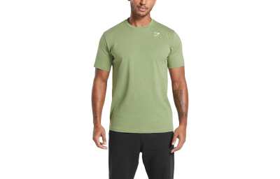 GYMSHARK T Shirts Men's Green Crew Neck Moderate