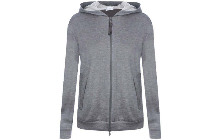 Brunello Cucinelli Brunello Cucinelli Sweatshirt Jacket Men's Gray