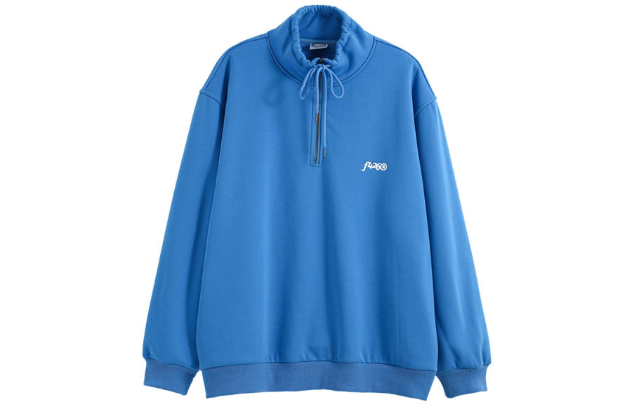 F426 F426 Sweatshirts Unisex Stand Collar Moderate Regular