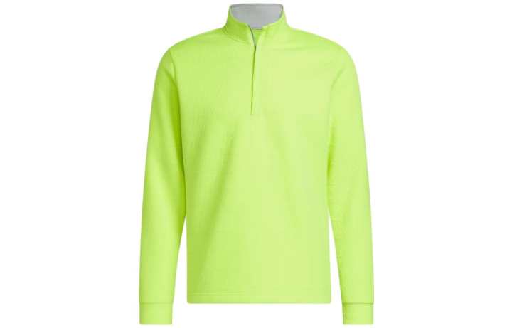 Adidas Adidas DWR Sweatshirts Men's Green Stand Collar Moderate Regular