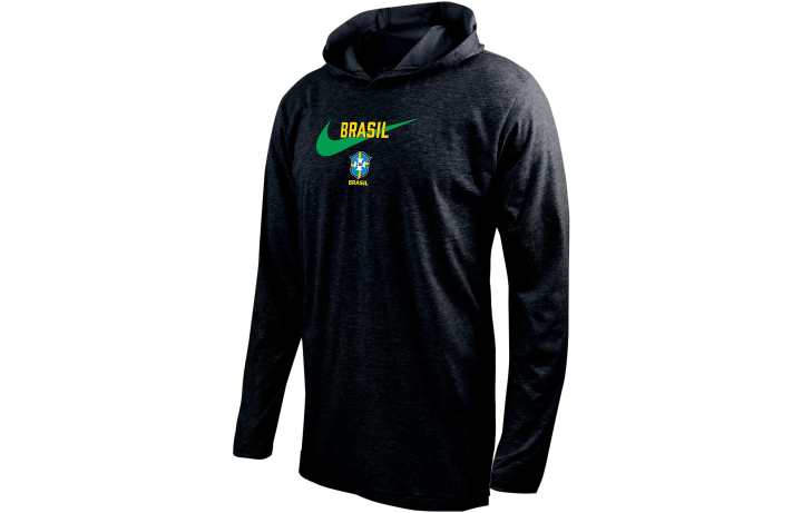 Nike Nike Sweatshirts Men's Black Hooded Moderate Regular