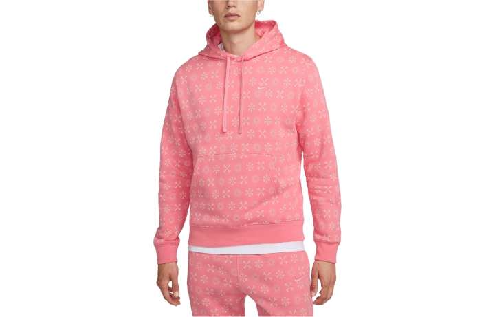 Nike Nike Sweatshirts Men's Pink Hooded Moderate Regular