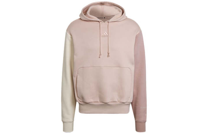 Adidas Adidas Sweatshirts Unisex Steam White Pink Hooded Moderate Regular