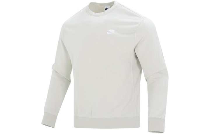 Nike Nike Sweatshirts Men's Gray Crew Neck Moderate Regular