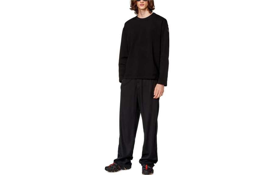 DIESEL DIESEL S Macsis Od Logo Patch Oversized Sweatshirt