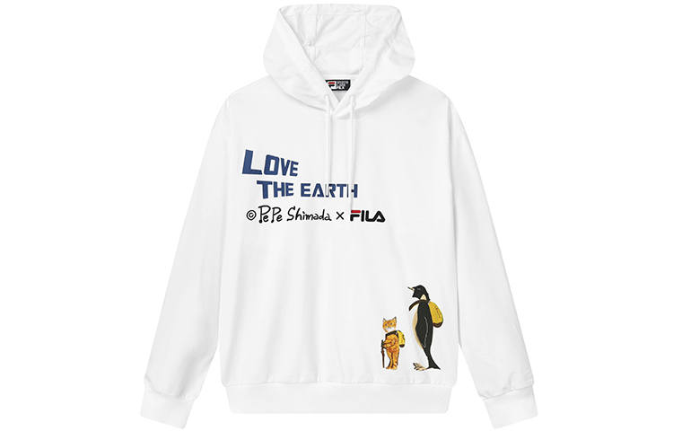 FILA x Pepe Shimada Sweatshirt Men's Standard White