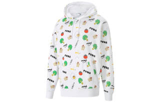 PUMA Sweatshirts Men's White Hooded Moderate Other