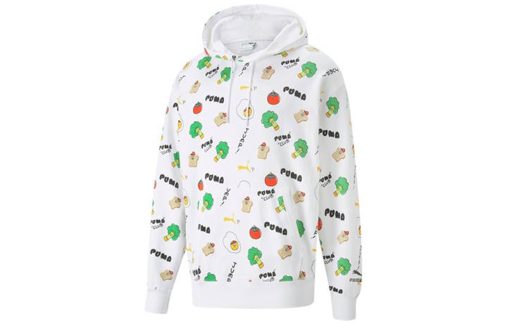 PUMA PUMA Sweatshirts Men's White Hooded Moderate Other
