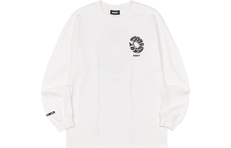Nerdy Nerdy Sweatshirts Unisex Crew Neck Moderate Regular