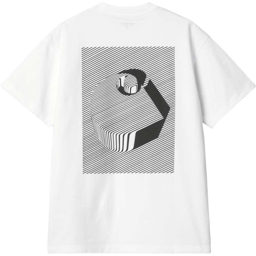 Carhartt WIP SS24 S/S Jalou C T Shirt T Shirt Unisex White