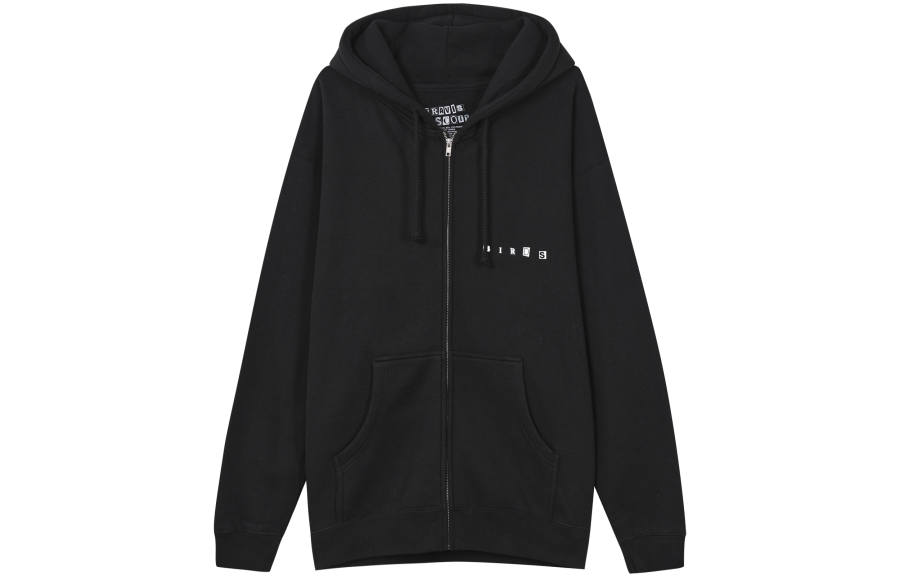 Travis Scott Sweatshirts Unisex Black Hooded Moderate Heavyweight