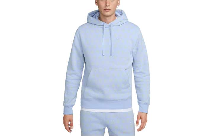 Nike Nike Sweatshirts Men's Light Blue Hooded Moderate Regular