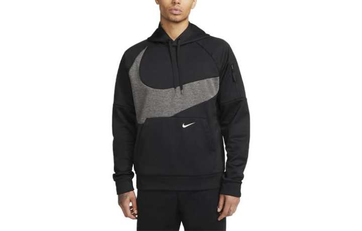 Nike Nike Sweatshirts Men's Black Hooded Moderate Other