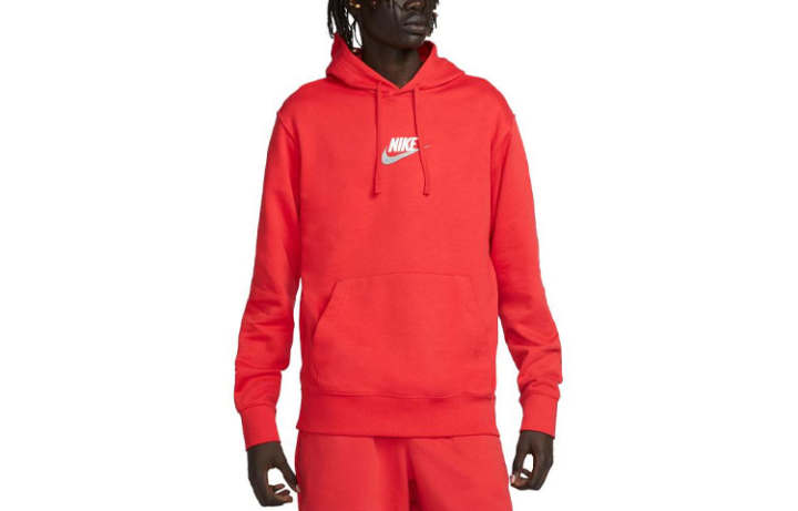 Nike Nike Sweatshirts Men's University Red Hooded Moderate Regular