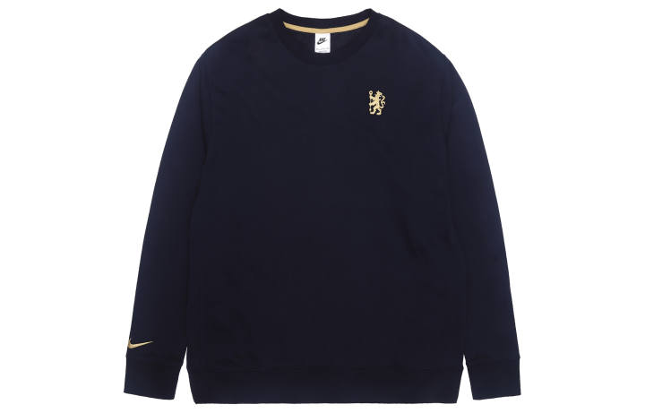Nike Nike Fleece Lined Casual Sports, Winter Sweatshirt Men's Dark Blue
