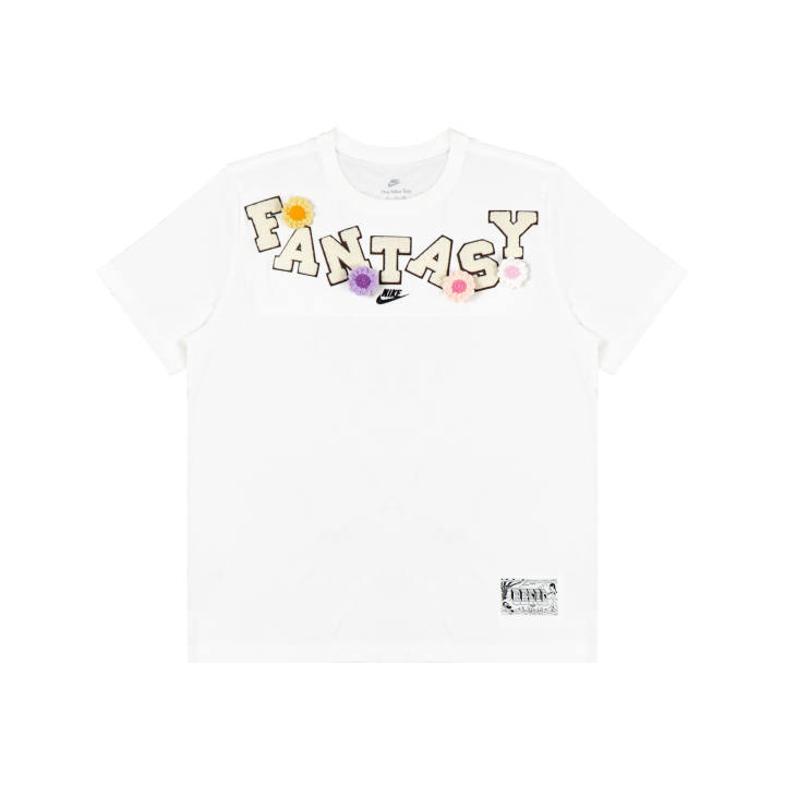 Nike Nike T Shirts Unisex White Crew Neck Moderate Straight Fit