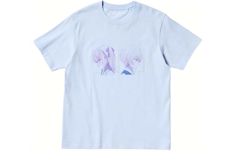 UNIQLO T Shirt Men's Light Blue