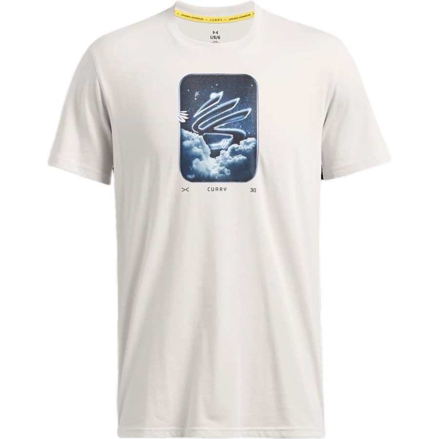 Under Armour CURRY TREND T Shirt Men's Clay White