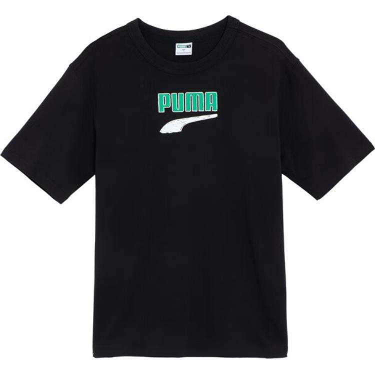PUMA Downtown T Shirt Unisex Black
