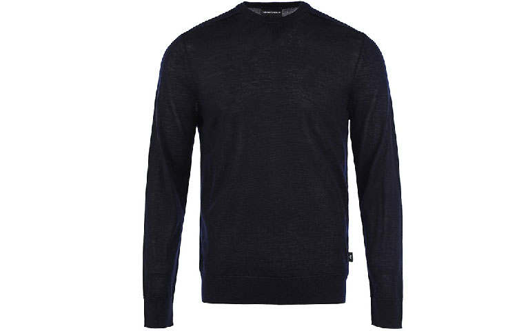 EMPORIO ARMANI Long Sleeved Crewneck Jumper
