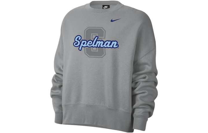 Nike Nike Sweatshirts Men's Silver Crew Neck Moderate Regular