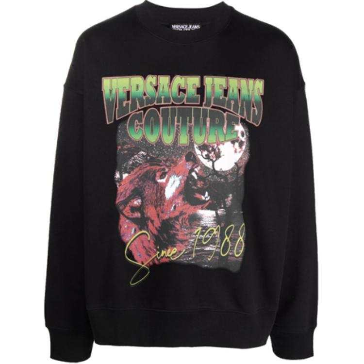 VERSACE JEANS COUTURE FW21 Sweatshirt Men's Black