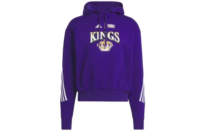 Adidas Adidas Sweatshirts Men's Purple Hooded Moderate Regular