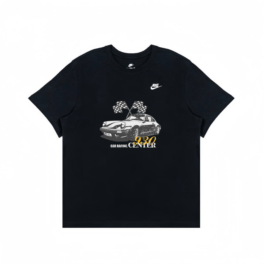 Nike Nike T Shirts Unisex Black Crew Neck Moderate Straight Fit