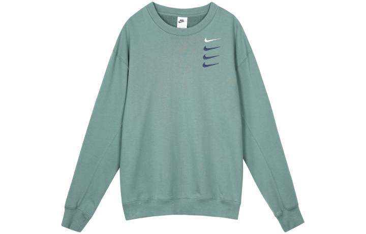 Nike Nike Sweatshirts Men's Gait Leaf Green Crew Neck Moderate Other