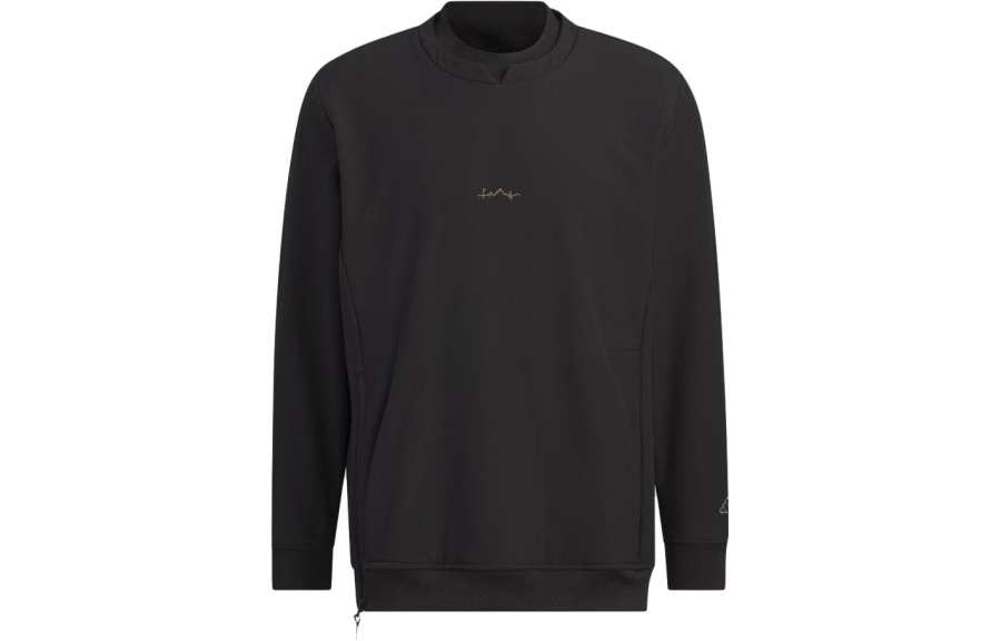 Adidas Adidas Sweatshirts Men's Black Crew Neck Moderate Other