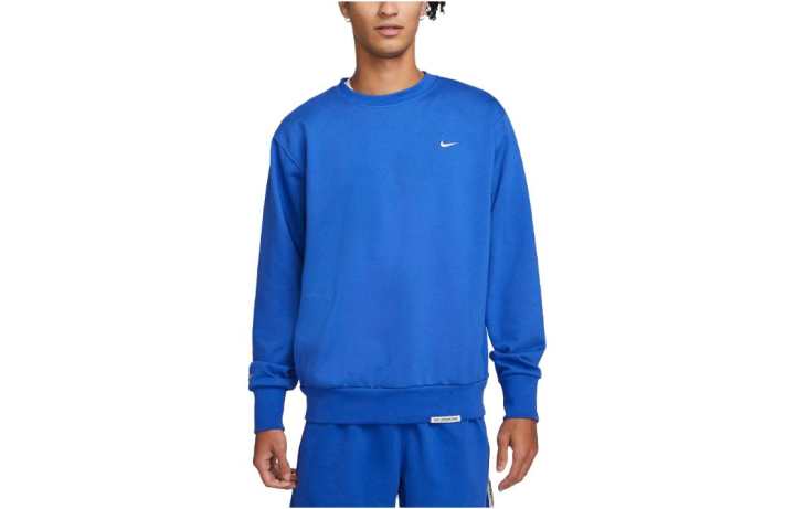 Nike Nike Sweatshirts Unisex Gaming Royal Blue Crew Neck Moderate Regular