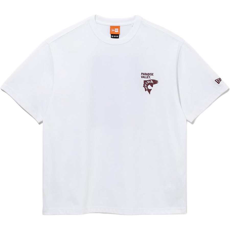 New Era T Shirts Unisex White Crew Neck