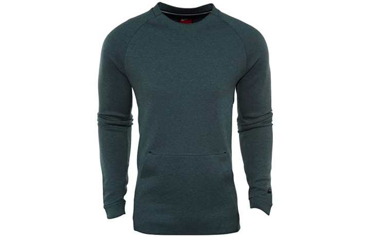 Nike Nike Sweatshirts Men's Peacock Green Crew Neck Moderate Regular