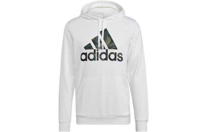 Adidas Adidas Sweatshirts Men's White Hooded Moderate Regular