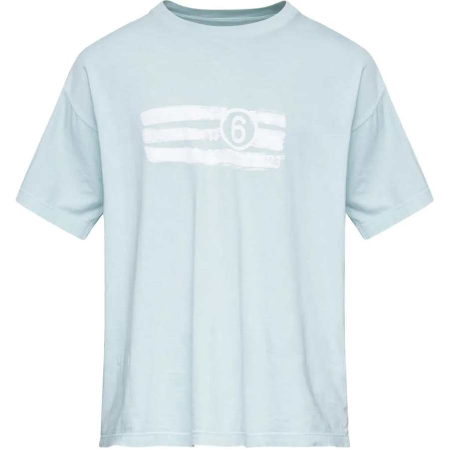 MM6 Maison Margiela T Shirt Unisex Blue