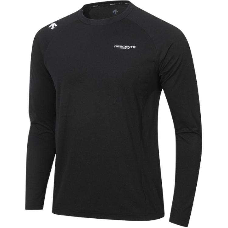 DESCENTE T Shirts Unisex Crew Neck Moderate Straight Fit