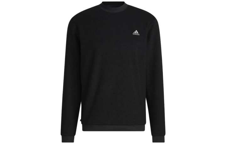 Adidas Adidas Sweatshirts Men's Black Crew Neck Moderate Other